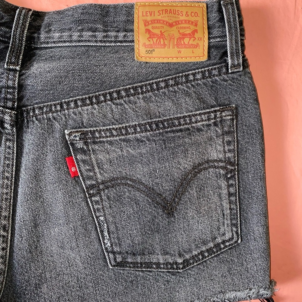 Levi 501 black/gray wash - Picture 4 of 4